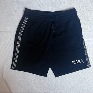 Divided by H&M Black NASA Men's Activewear Athleisure Sweat Shorts